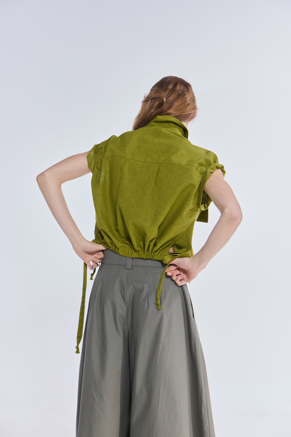 Blusa Eclatement Algodón Verde