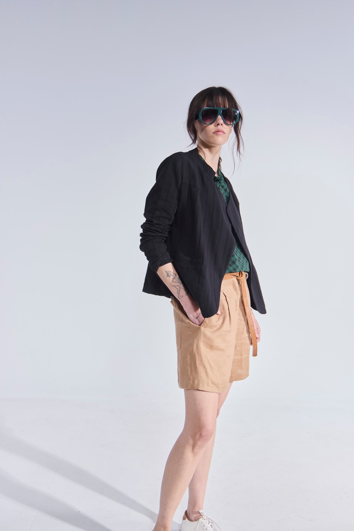 Blazer Envol 100% Algodón Negro