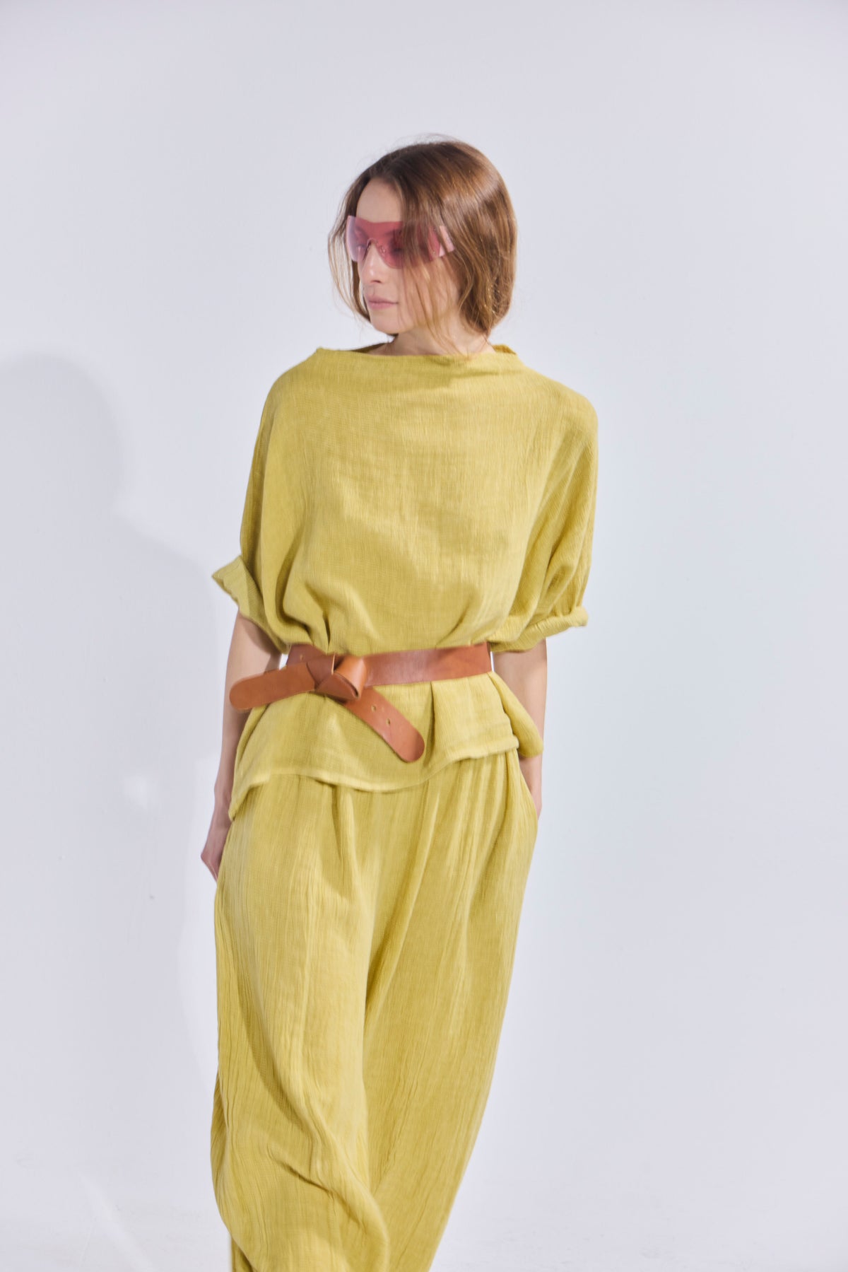 Top Écho Lino Amarillo