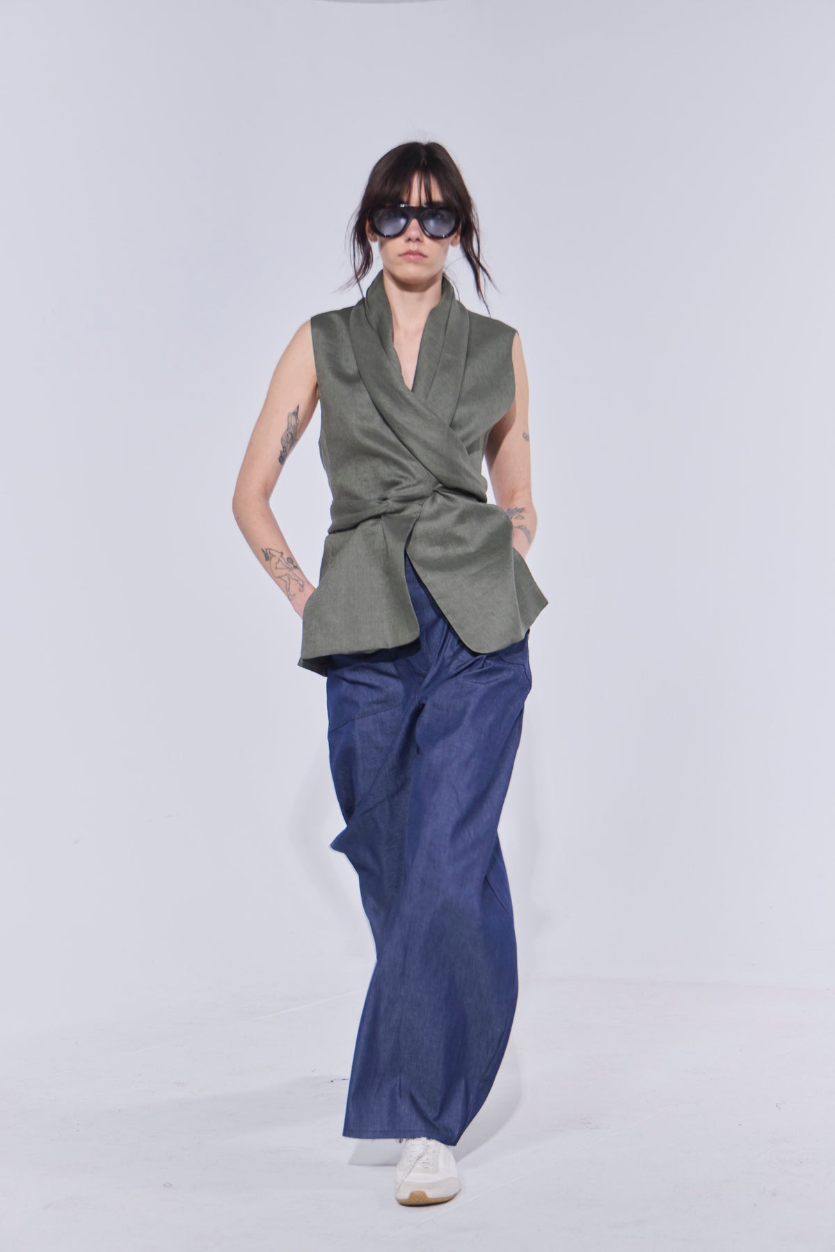 Pantalón Vienne Denim Azul