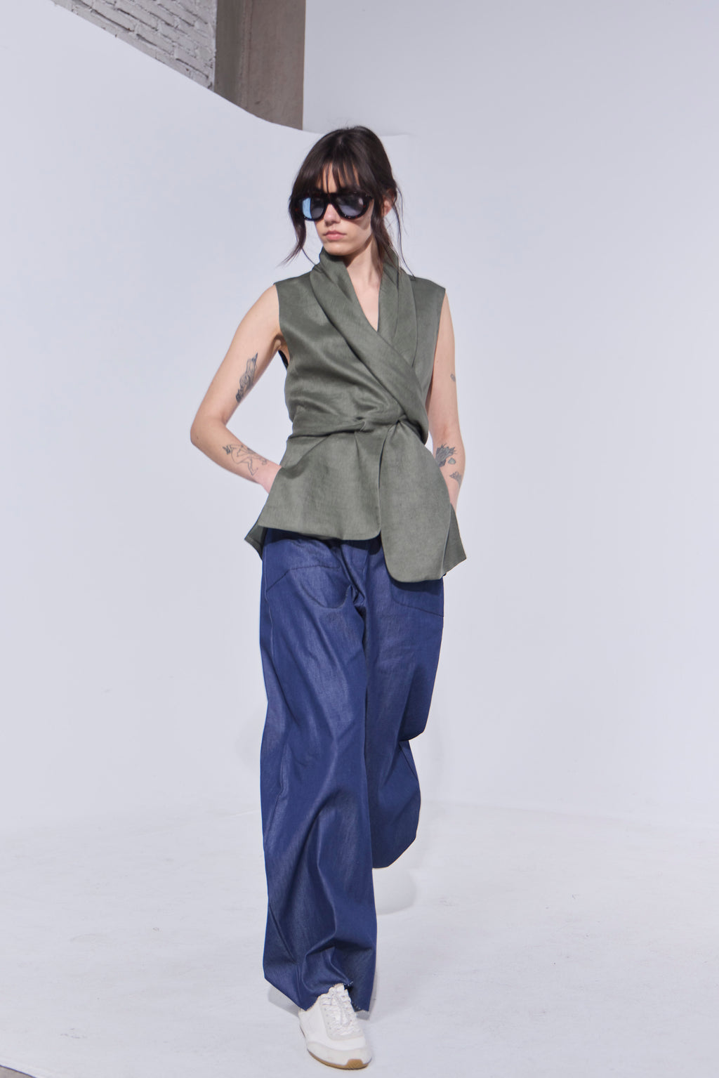 Pantalón Vienne Denim Azul