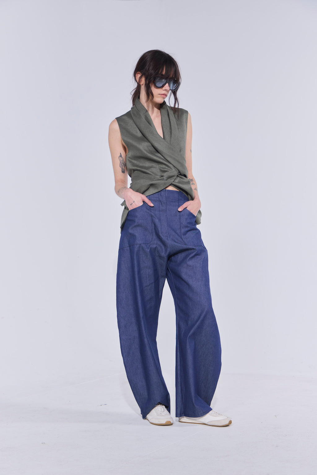 Pantalón Vienne Denim Azul