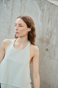 Klint Striped Green Cotton Top