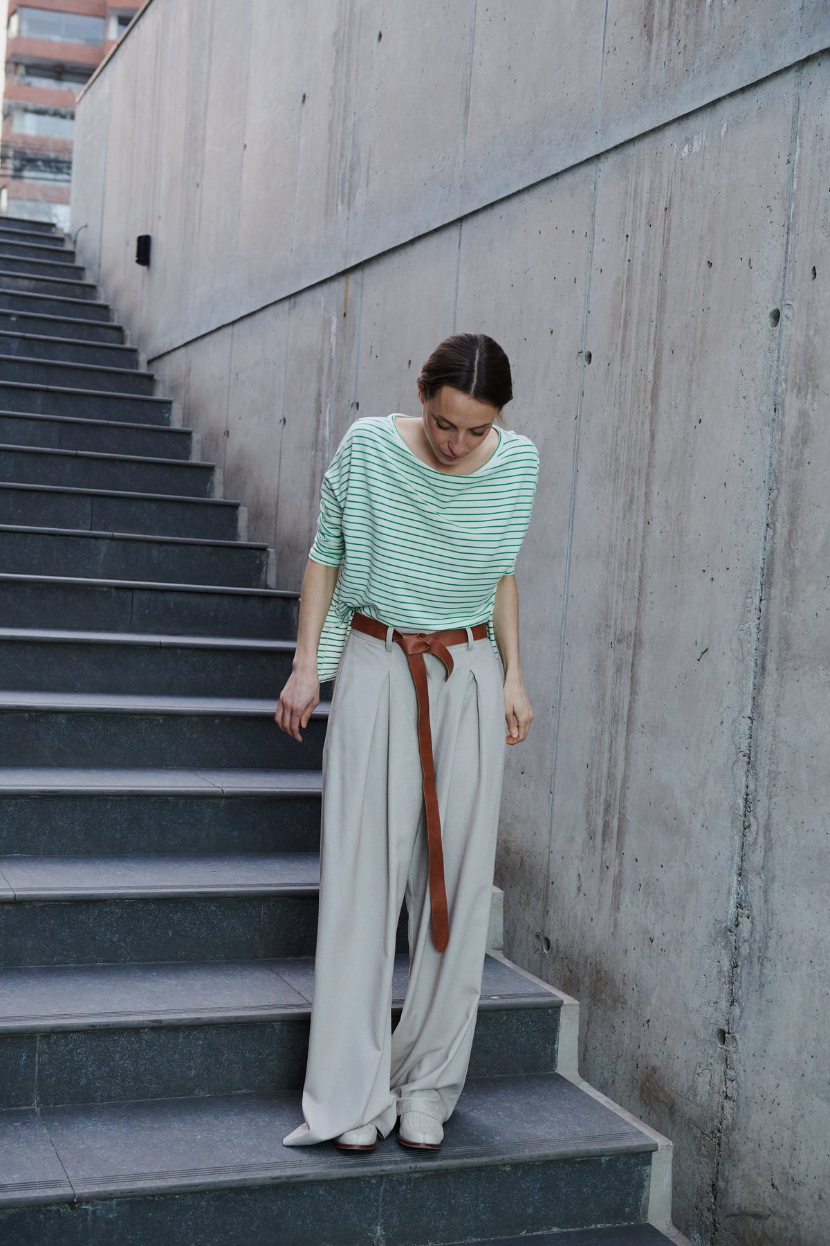 Camel Palmarosa Belt