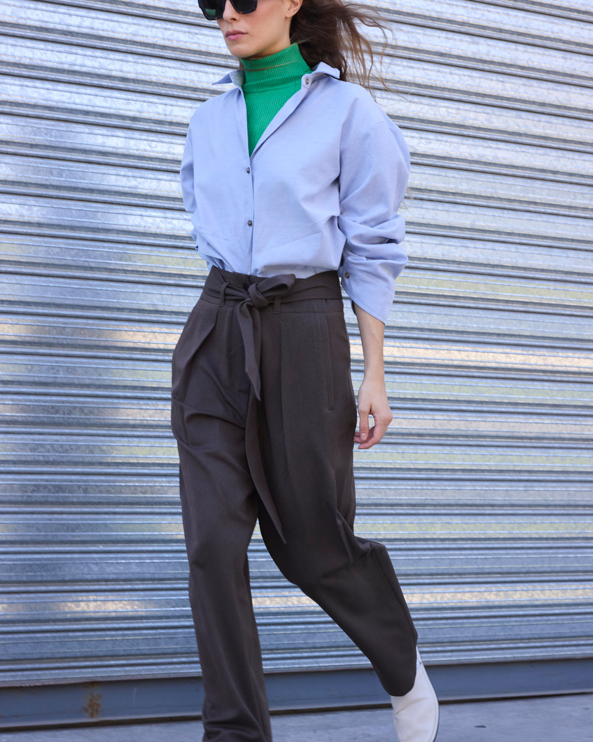 Pantalon Dahlia Espiga Cafe
