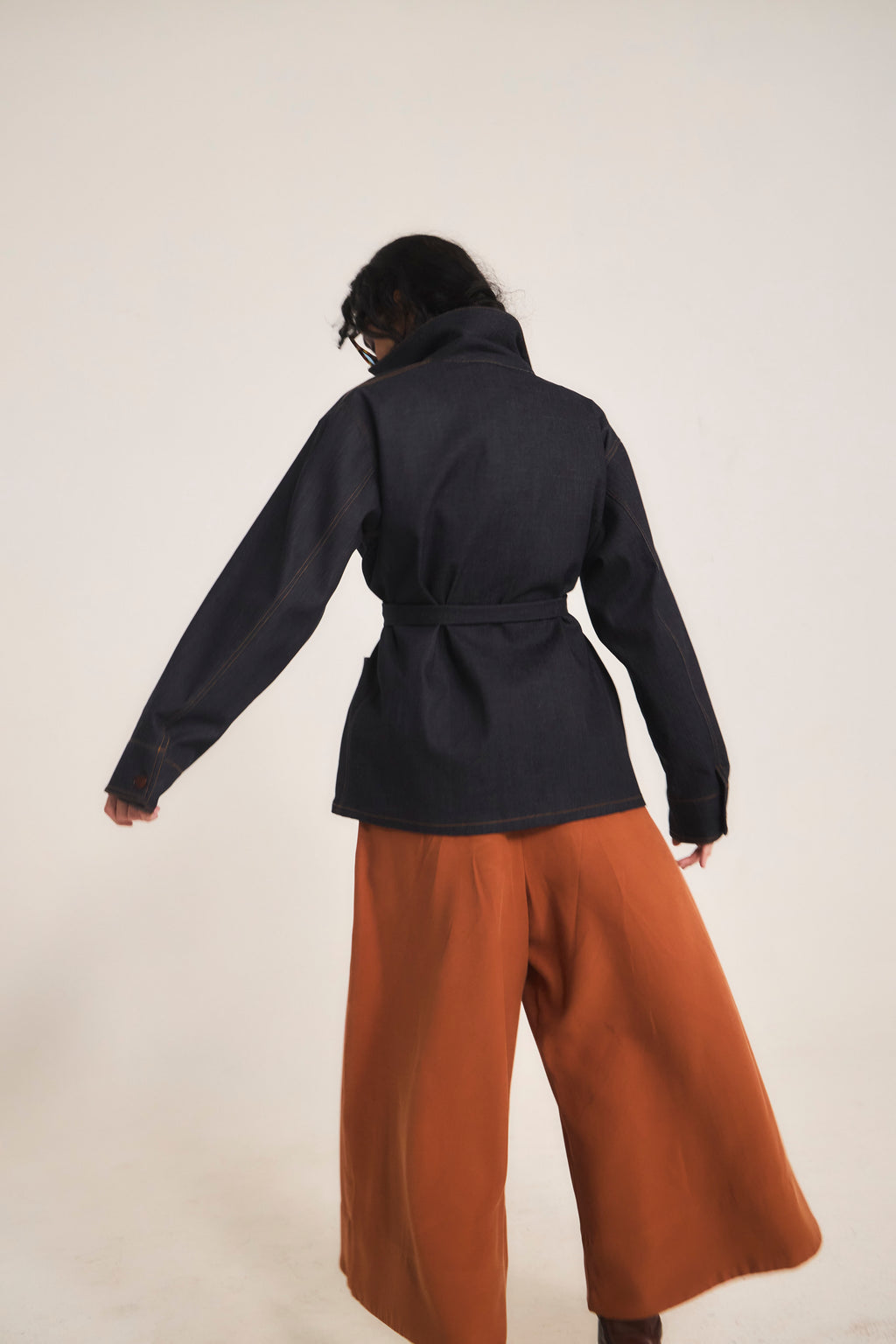 Chaqueta Casbah Denim Azul Marino