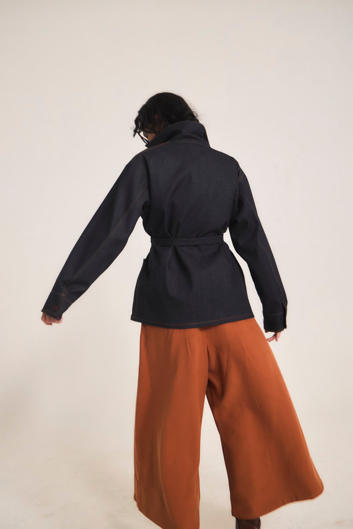 Chaqueta Casbah Denim Azul Marino