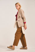 Light Brown Vague Blazer