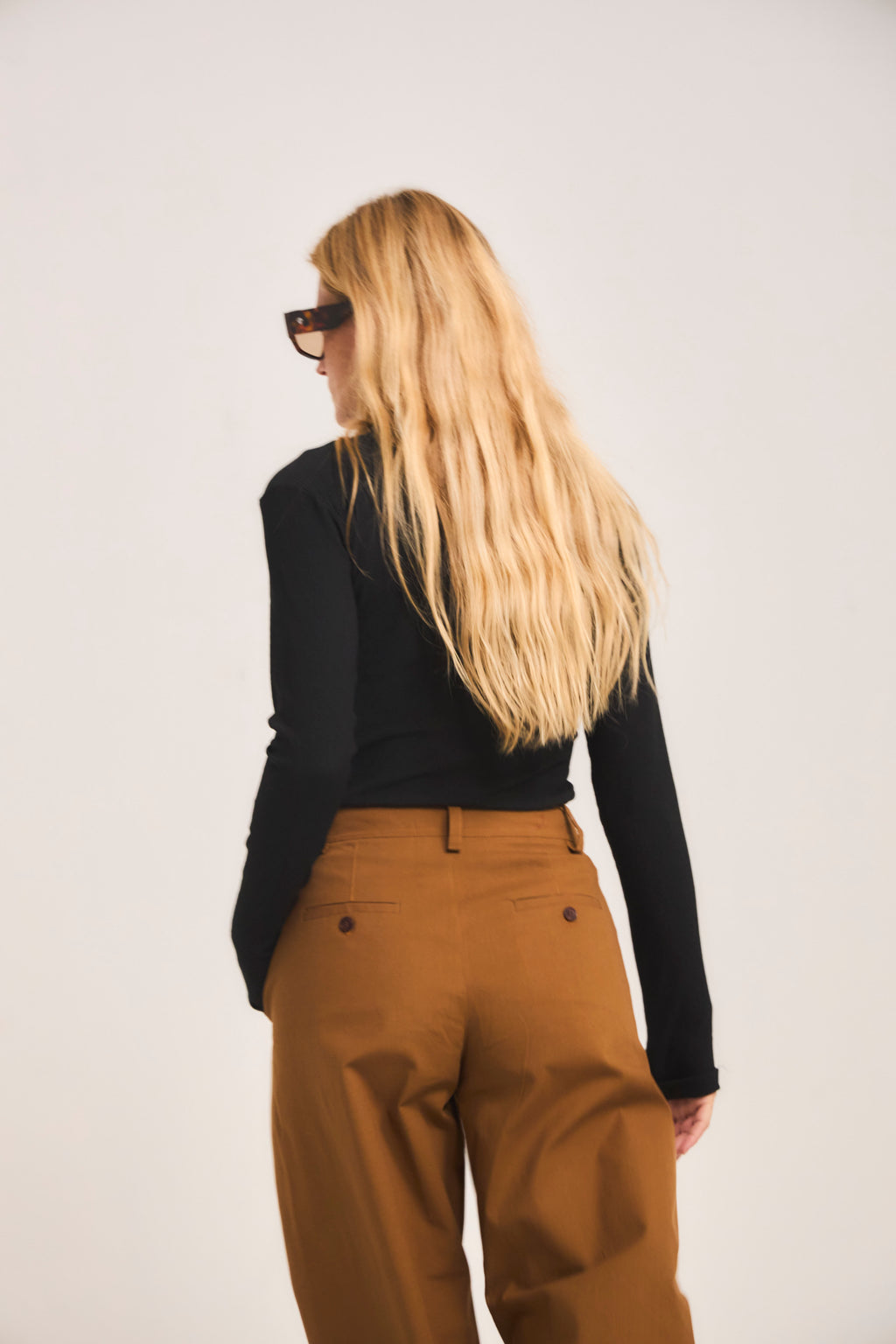 Pantalón Eveille 100% Algodón Camel